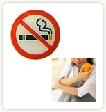 Non-smoking floor/Floor for female residents only